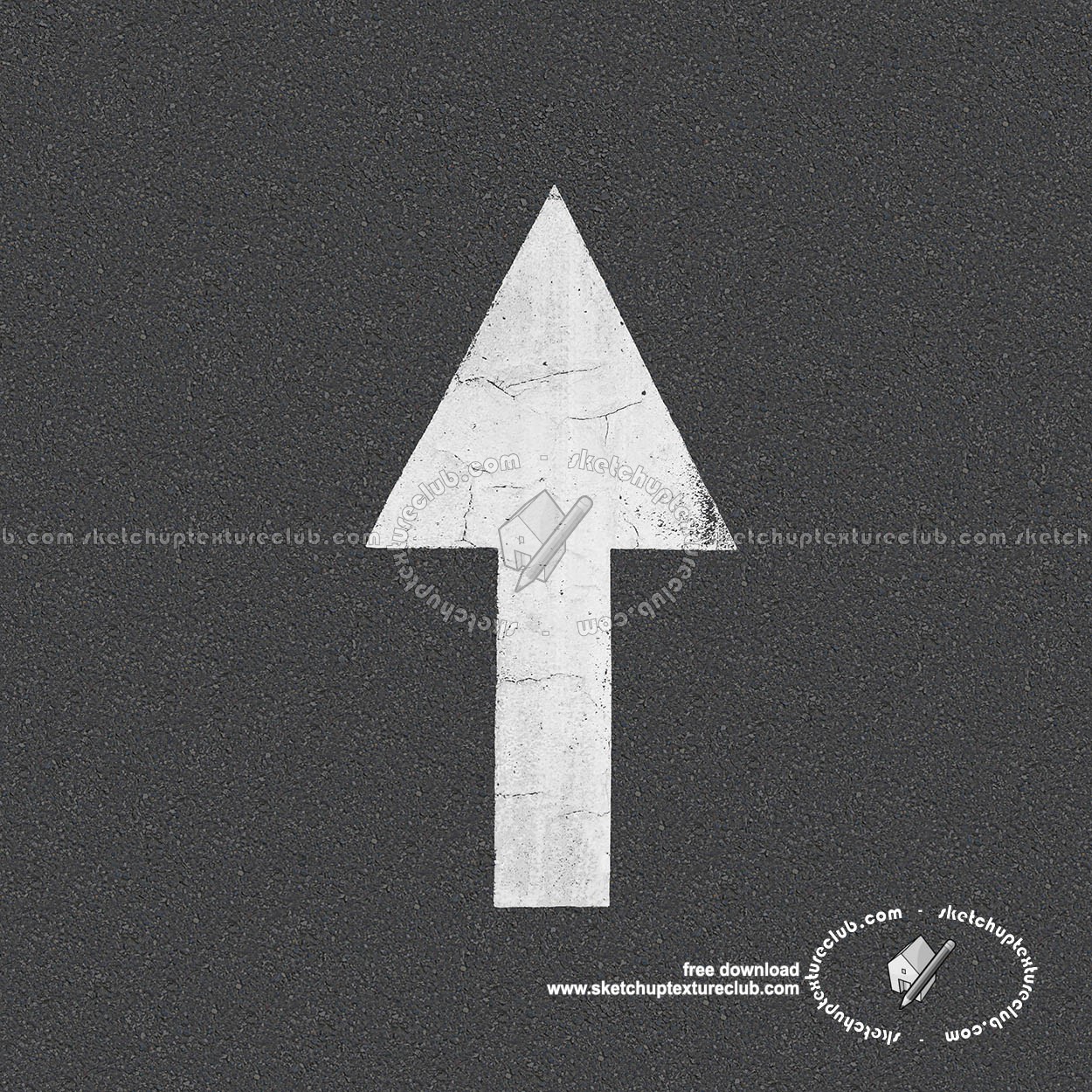 Road markings arrow texture seamless 18772