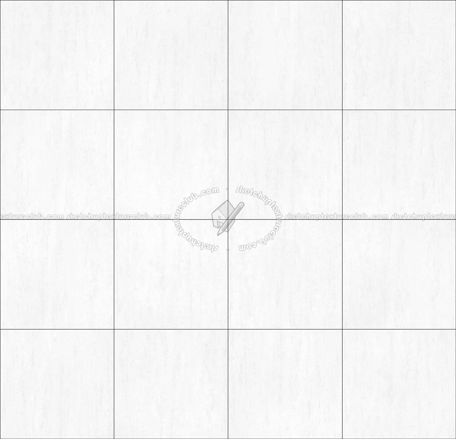 Textures   -   ARCHITECTURE   -   TILES INTERIOR   -   Marble tiles   -   Travertine  - Travertine floor tile cm 120x120 texture seamless 14695 - Bump