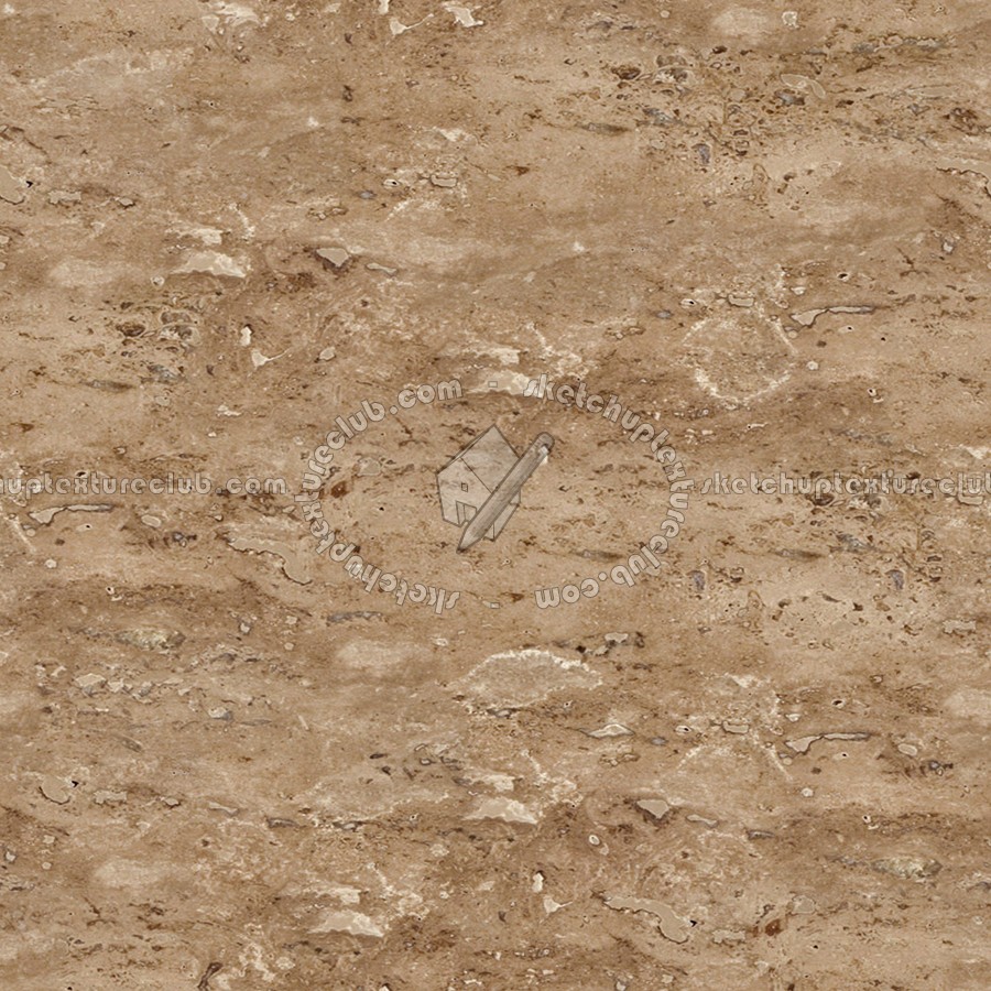 Textures - ARCHITECTURE - MARBLE SLABS - Travertine - Walnut travertine slab texture seamless 02509 (seamless)