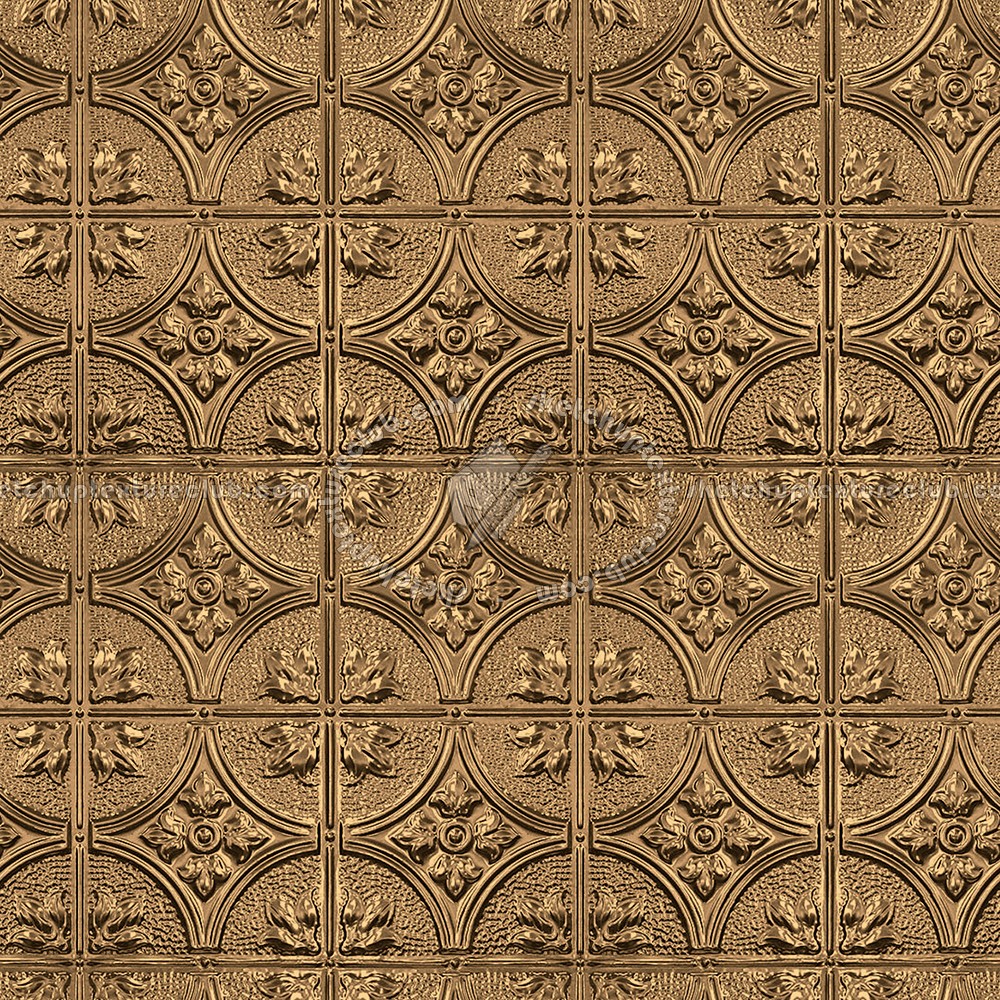 Textures   -   MATERIALS   -   METALS   -   Panels  - Bronze metal panel texture seamless 10427 (seamless)