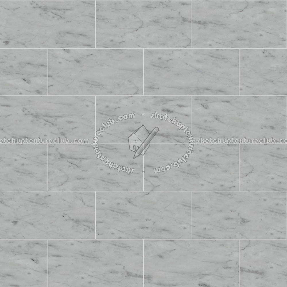 Textures - ARCHITECTURE - TILES INTERIOR - Marble tiles - White - Carrara veined marble floor tile texture seamless 14838 (seamless)