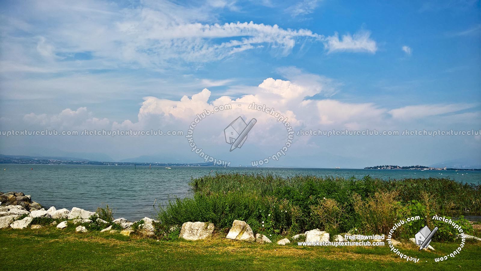 Textures   -   BACKGROUNDS &amp; LANDSCAPES   -   NATURE   -   Lakes  - Italy garda lake landascape 18304