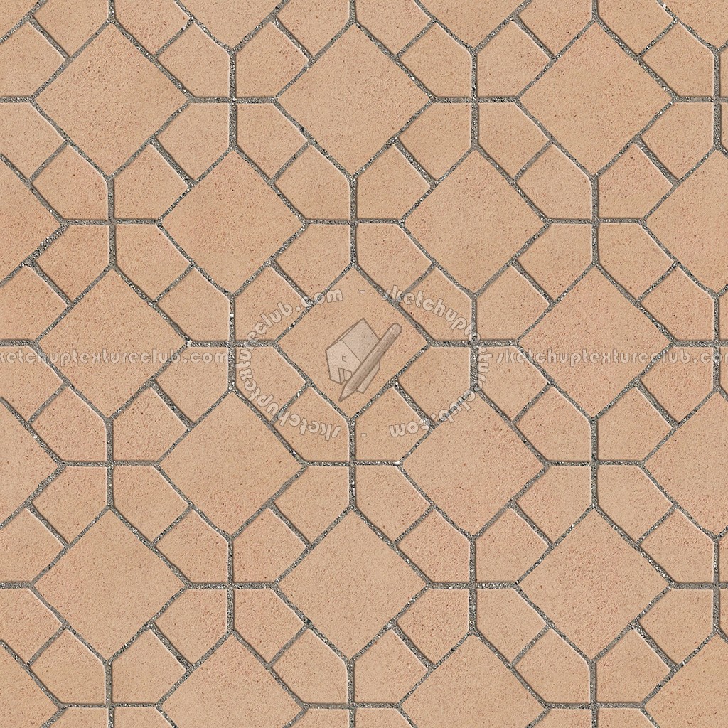 Textures   -   ARCHITECTURE   -   PAVING OUTDOOR   -   Terracotta   -   Blocks mixed  - Paving cotto mixed size texture seamless 06603 (seamless)