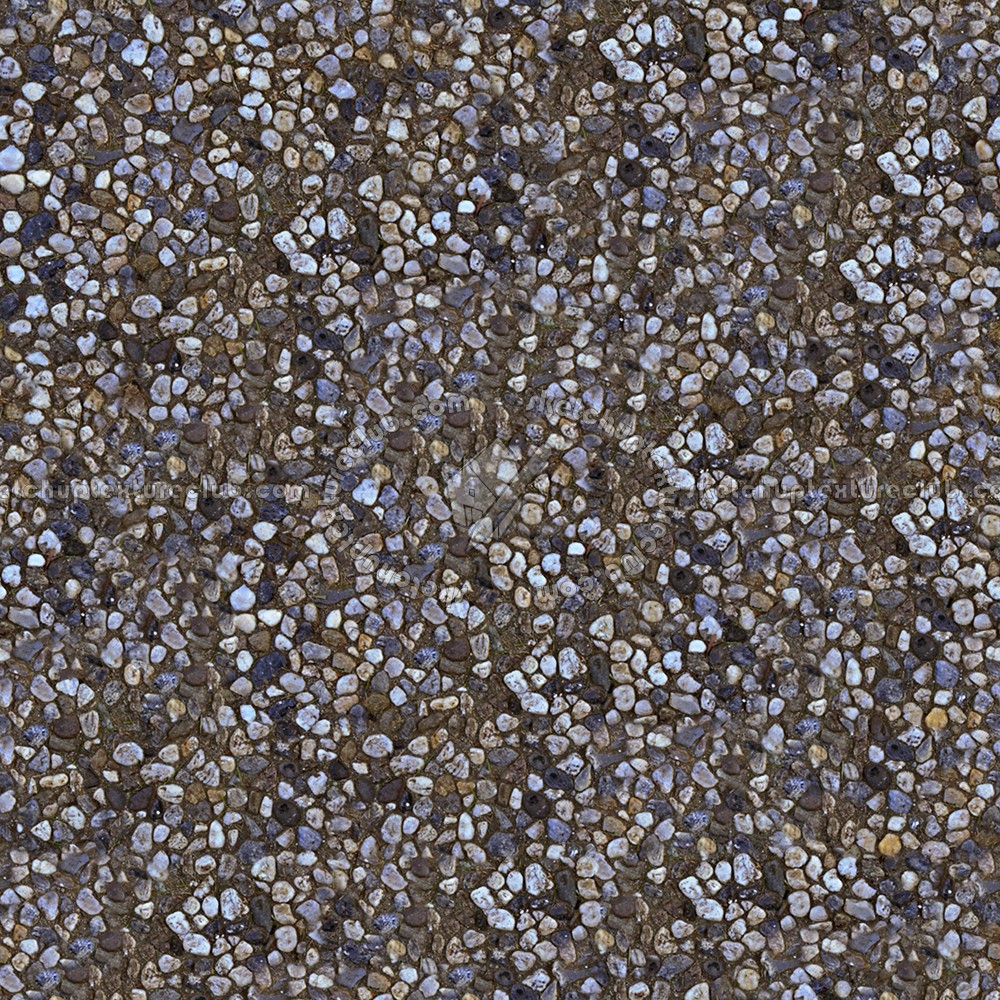 Textures - ARCHITECTURE - ROADS - Paving streets - Rounded cobble - Rounded cobblestone texture seamless 07519 (seamless)