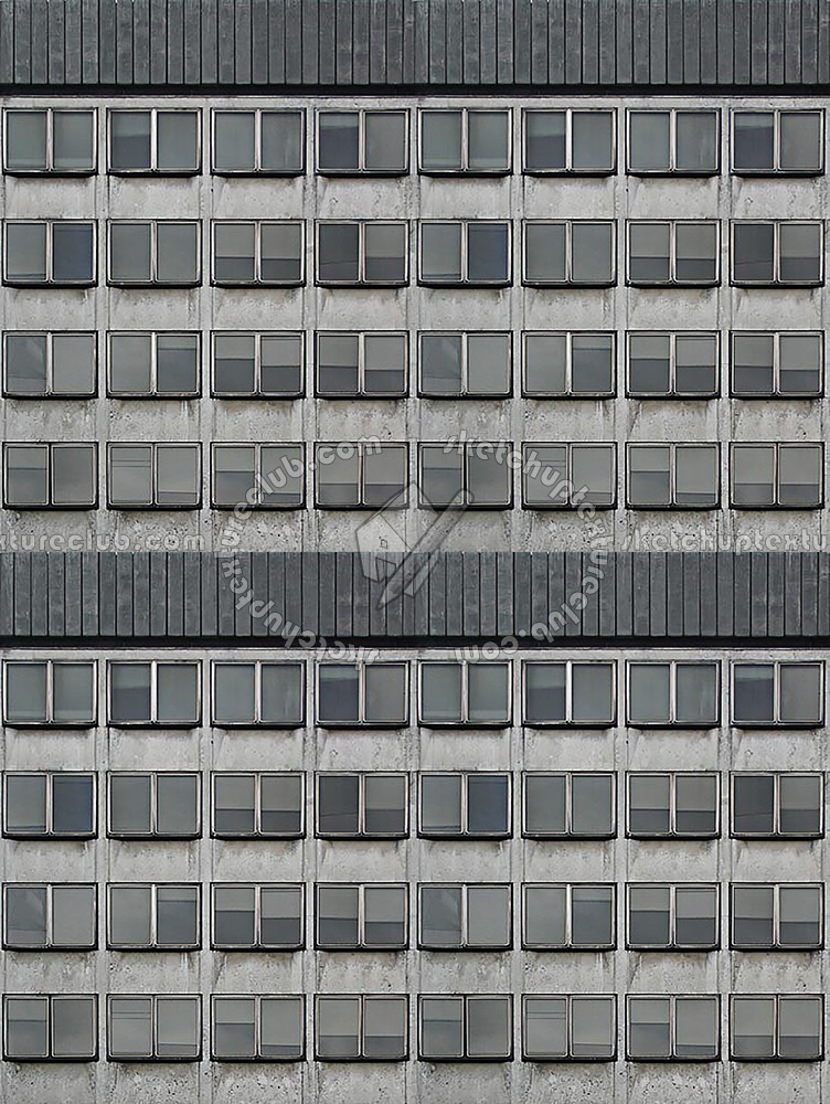 Textures - ARCHITECTURE - BUILDINGS - Residential buildings - Texture residential building seamless 00786 (seamless)