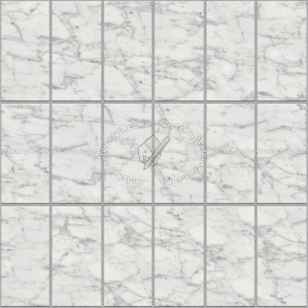 Textures - ARCHITECTURE - PAVING OUTDOOR - Marble - Carrara marble paving outdoor texture seamless 17065 (seamless)