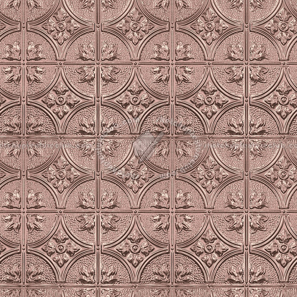 Textures   -   MATERIALS   -   METALS   -   Panels  - Copper metal panel texture seamless 10428 (seamless)