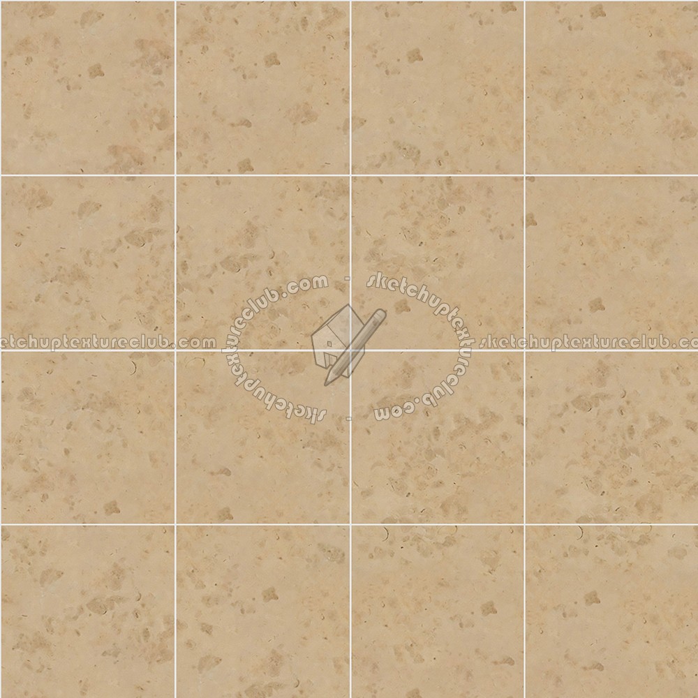 Textures   -   ARCHITECTURE   -   TILES INTERIOR   -   Marble tiles   -   Cream  - Istria yellow marble tile texture seamless 14287 (seamless)