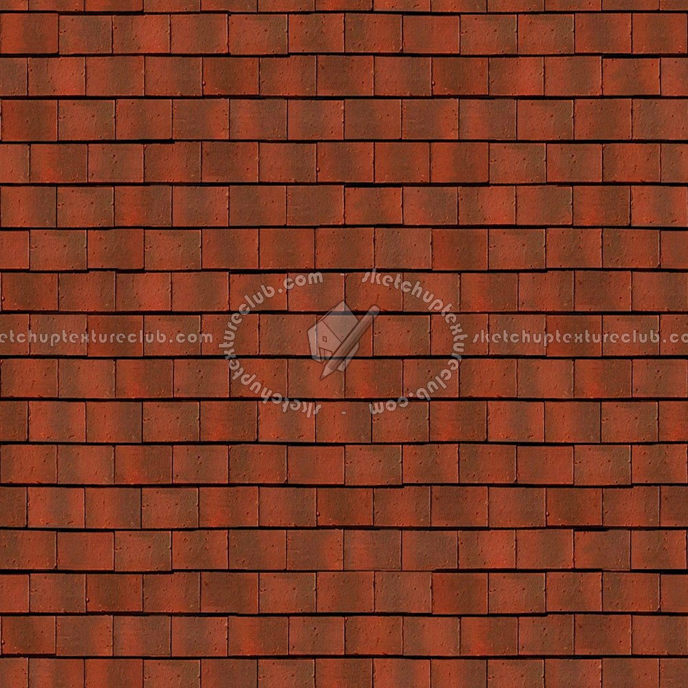 Textures - ARCHITECTURE - ROOFINGS - Flat roofs - Old Paris flat clay roof tiles texture seamless 03556 (seamless)