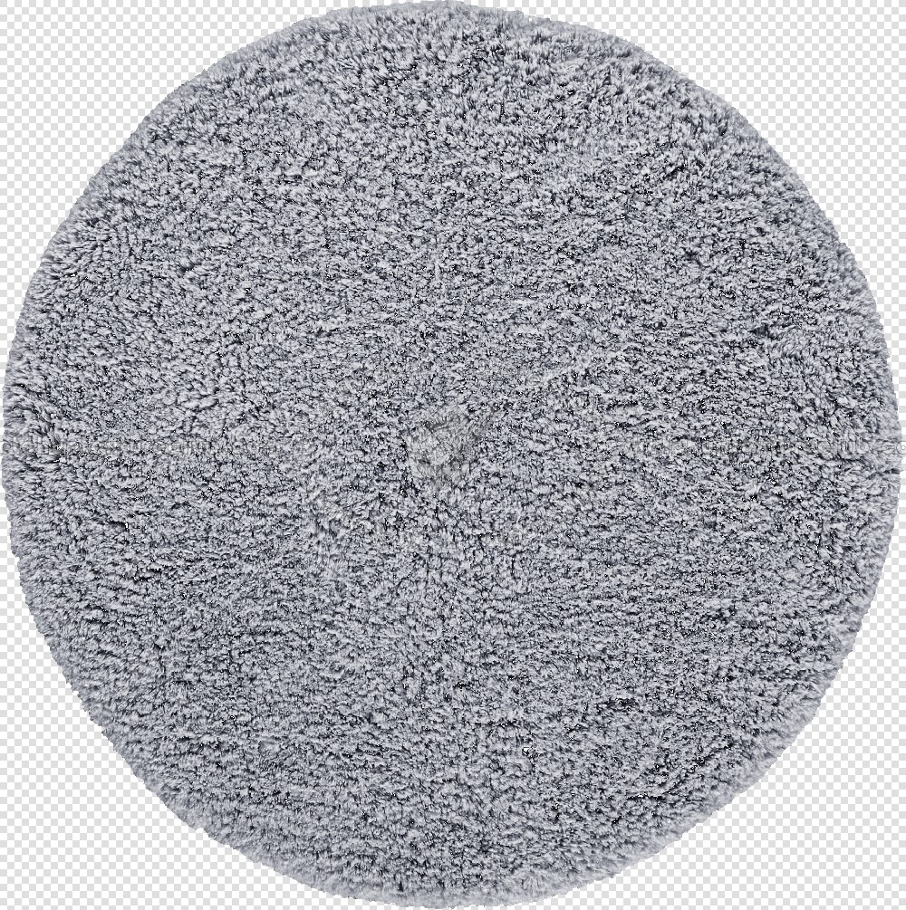 Textures   -   MATERIALS   -   RUGS   -   Round rugs  - Round long pile rug texture 19989