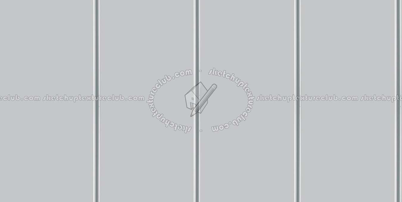 Textures - MATERIALS - METALS - Facades claddings - White metal facade cladding texture seamless 10136 (seamless)