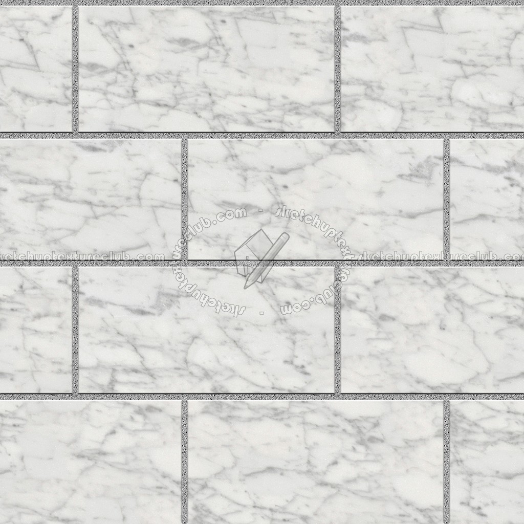 Textures - ARCHITECTURE - PAVING OUTDOOR - Marble - Carrara marble paving outdoor texture seamless 17066 (seamless)