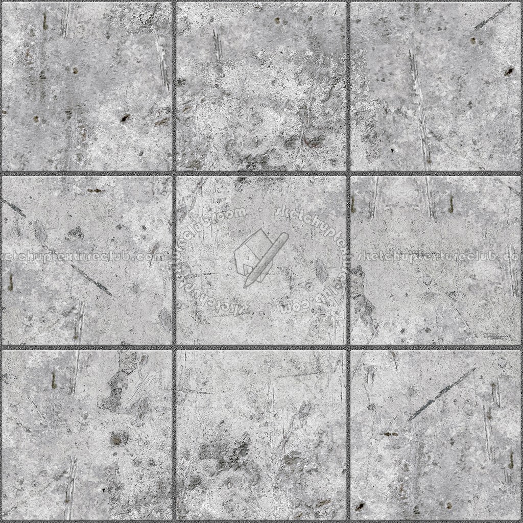 Concrete paving outdoor damaged texture seamless 05518