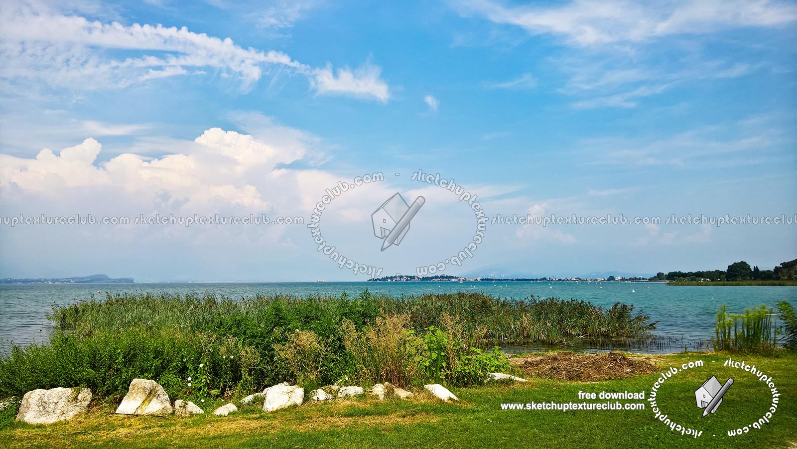 Textures   -   BACKGROUNDS &amp; LANDSCAPES   -   NATURE   -   Lakes  - Italy garda lake landascape 18306