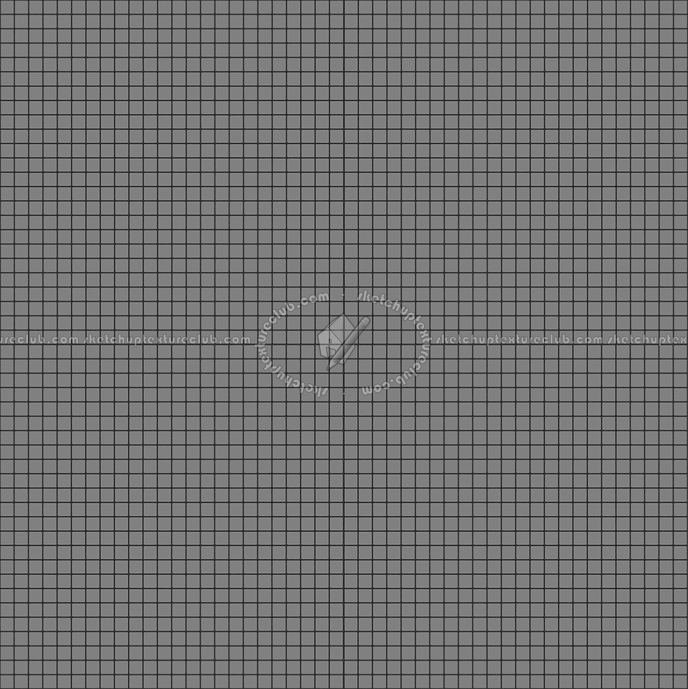 Textures - ARCHITECTURE - TILES INTERIOR - Mosaico - Classic format - Patterned - Mosaico patterned tiles texture seamless 15064 - Bump