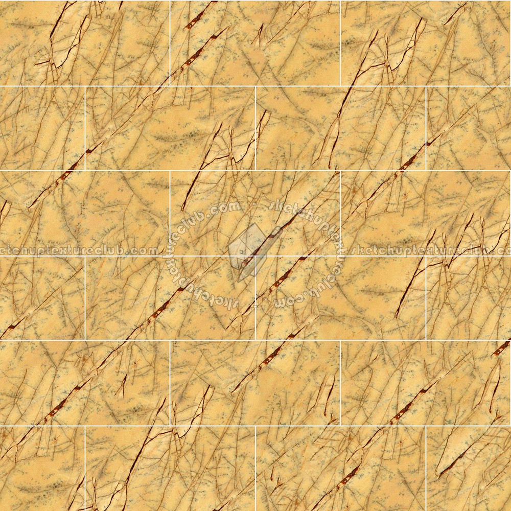 Textures - ARCHITECTURE - TILES INTERIOR - Marble tiles - Yellow - Orient yellow marble floor tile texture seamless 14932 (seamless)