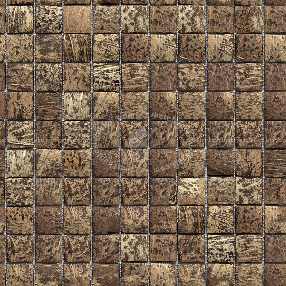 Textures   -   NATURE ELEMENTS   -   BAMBOO  - Bamboo mosaico texture seamless 12305 (seamless)