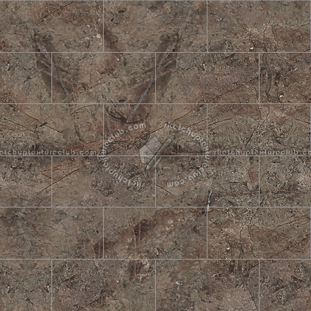 Textures - ARCHITECTURE - TILES INTERIOR - Marble tiles - Brown - Etruscan bronze marble tile texture seamless 14218 (seamless)