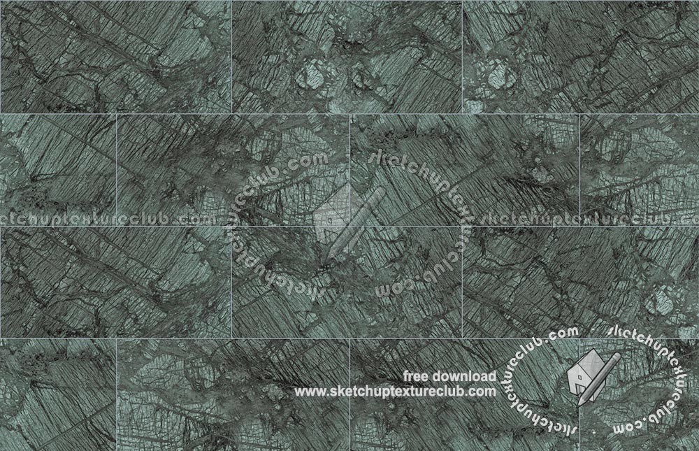Textures   -   ARCHITECTURE   -   TILES INTERIOR   -   Marble tiles   -   Green  - Forest green marble floor tile texture seamless 19145 (seamless)