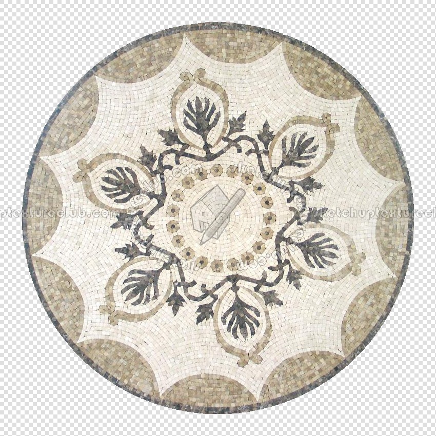 Textures - ARCHITECTURE - PAVING OUTDOOR - Mosaico - Mosaic paving outdoor texture seamless 06083 (seamless)