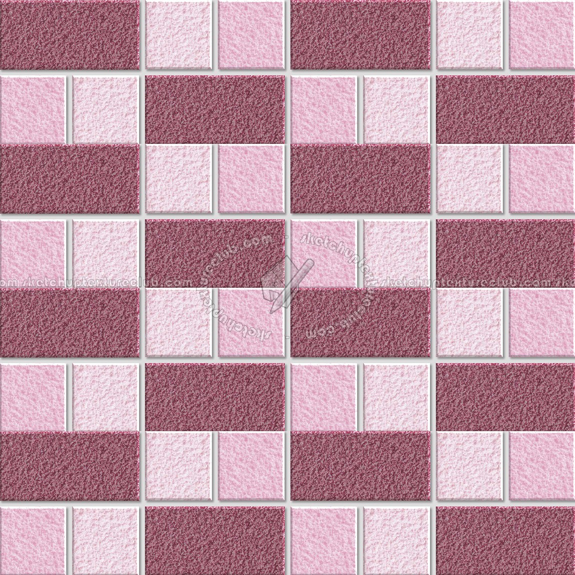 Textures   -   ARCHITECTURE   -   TILES INTERIOR   -   Mosaico   -   Mixed format  - Mosaico mixed size tiles texture seamless 15574 (seamless)