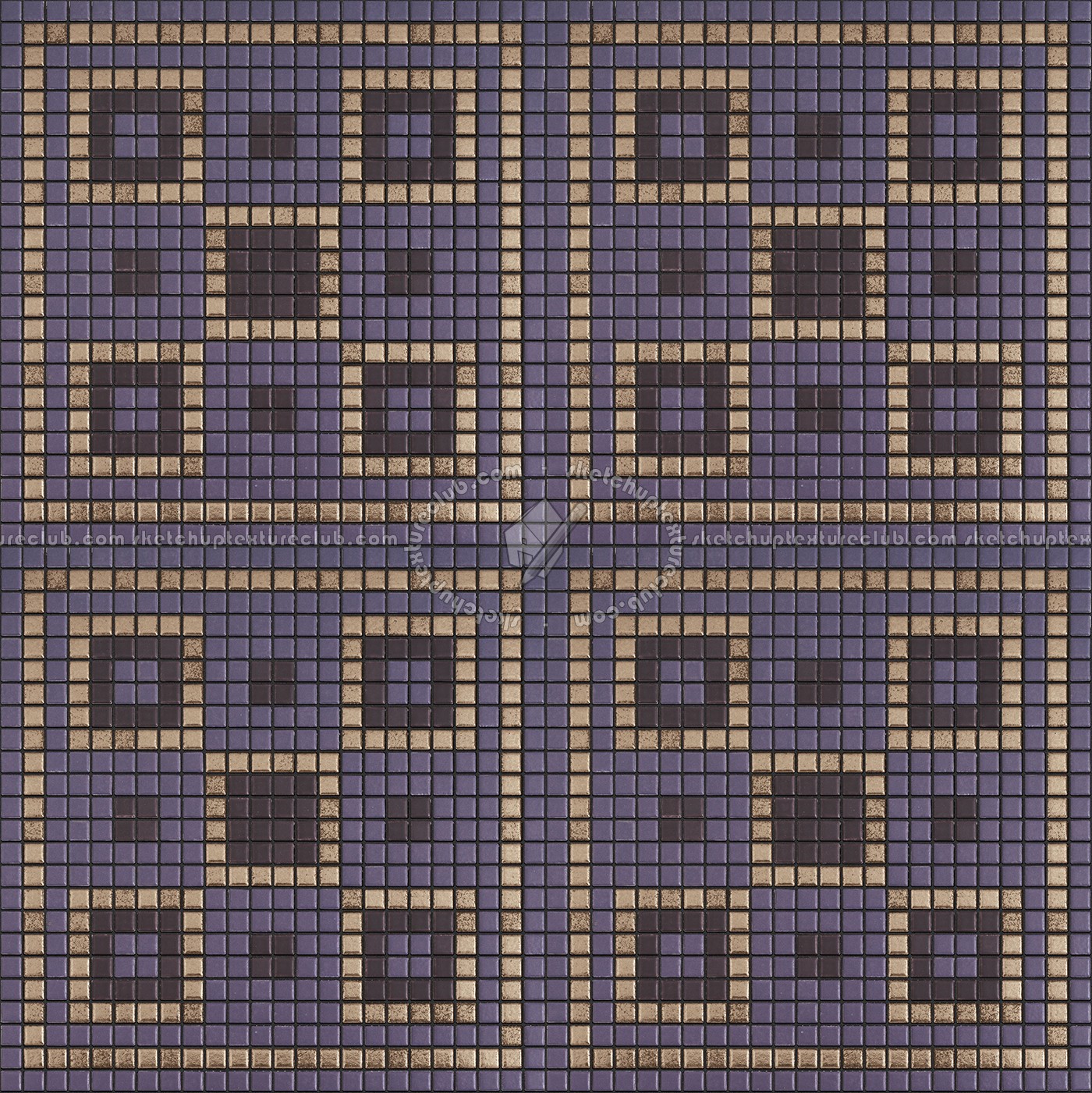 Textures   -   ARCHITECTURE   -   TILES INTERIOR   -   Mosaico   -   Classic format   -   Patterned  - Mosaico patterned tiles texture seamless 15065 (seamless)