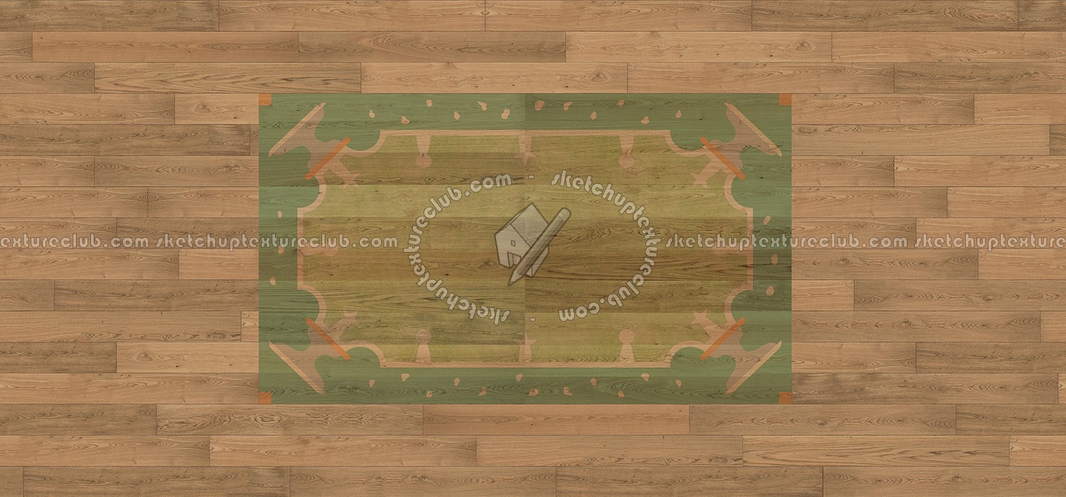 Textures   -   ARCHITECTURE   -   WOOD FLOORS   -   Decorated  - Parquet decorated carpet 150x240 texture seamless 04664 (seamless)