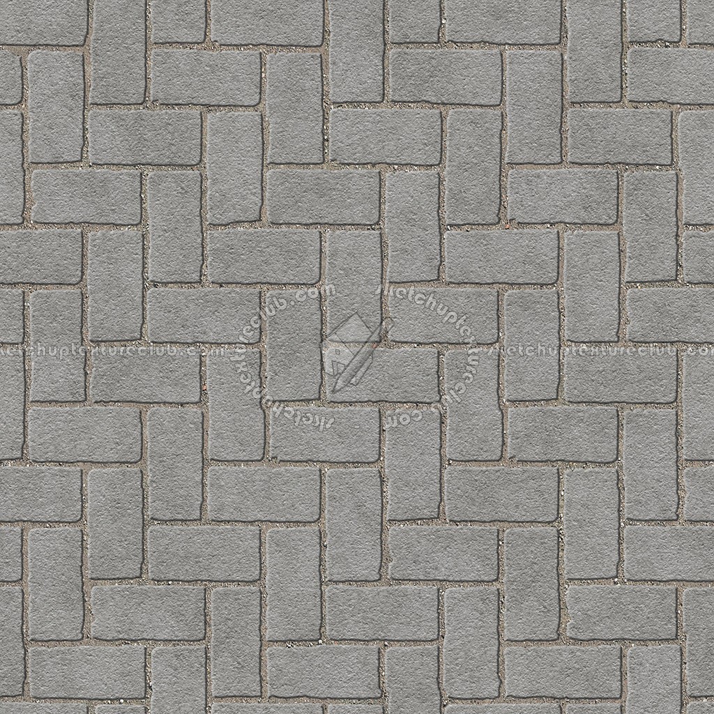 Textures - ARCHITECTURE - PAVING OUTDOOR - Pavers stone - Herringbone - Stone paving outdoor herringbone texture seamless 06547 (seamless)