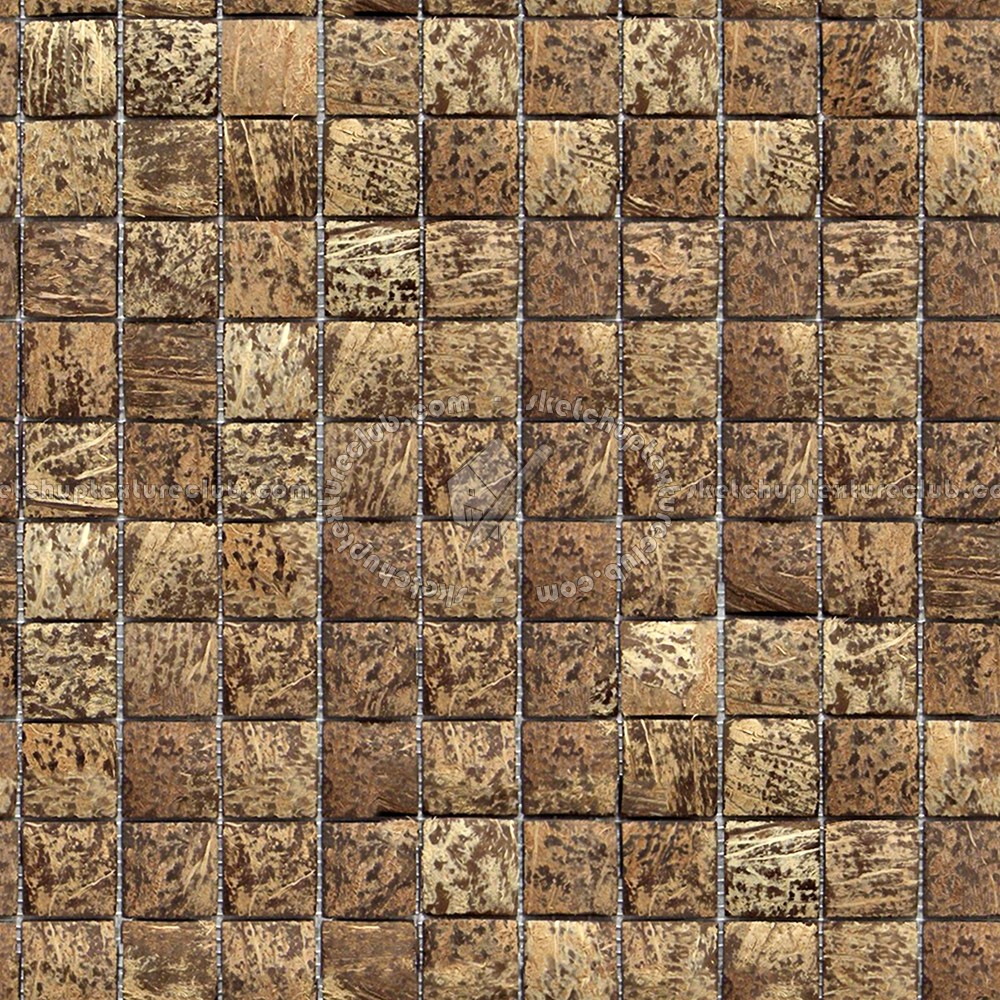 Textures   -   NATURE ELEMENTS   -   BAMBOO  - Bamboo mosaico texture seamless 12306 (seamless)