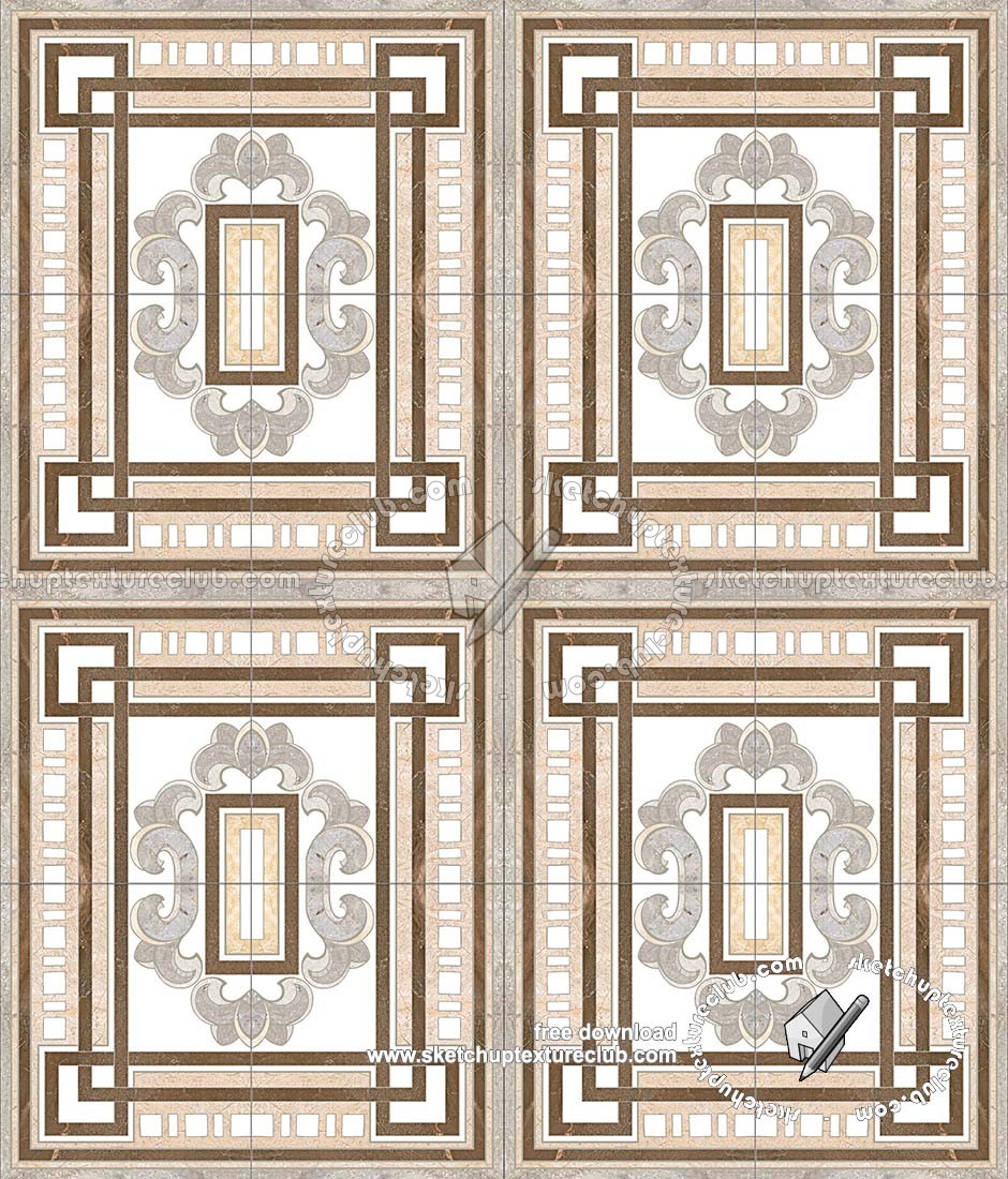 Textures - ARCHITECTURE - TILES INTERIOR - Marble tiles - coordinated themes - Coordinated marble tiles tone on tone texture seamless 18156 (seamless)
