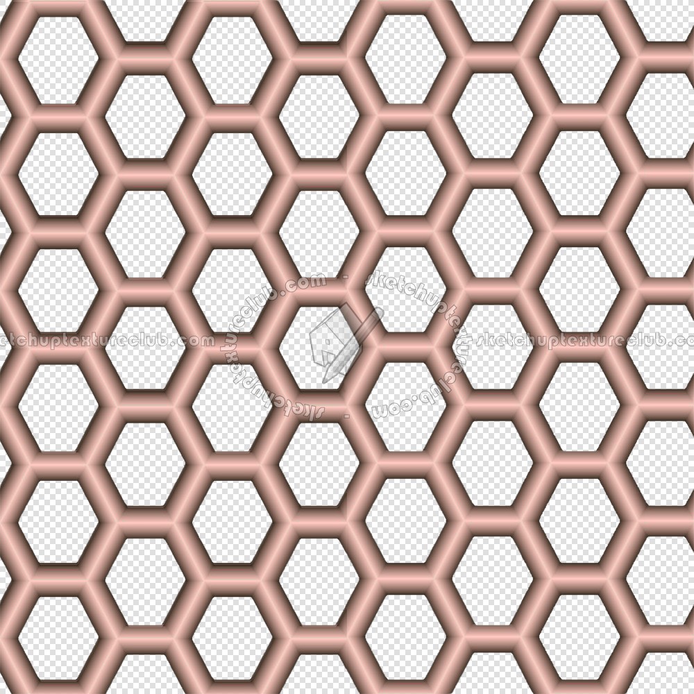 Textures   -   MATERIALS   -   METALS   -   Perforated  - Copper perforated metal texture seamless 10513 (seamless)