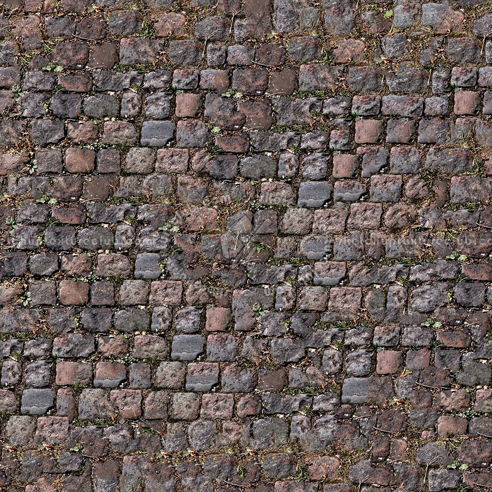 Cobblestone Road Texture