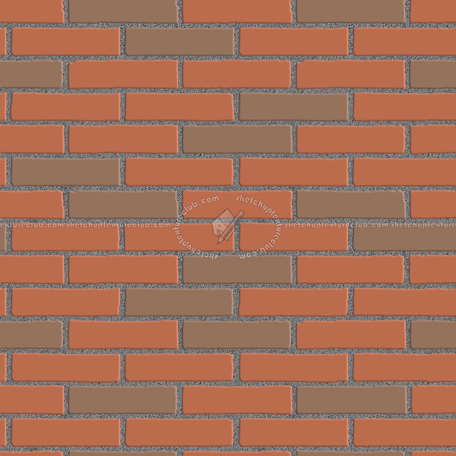 Textures   -   ARCHITECTURE   -   BRICKS   -   Facing Bricks   -   Smooth  - Facing smooth bricks texture seamless 00290 (seamless)