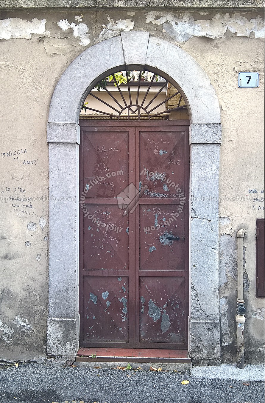 Textures   -   ARCHITECTURE   -   BUILDINGS   -   Doors   -   Main doors  - Old metal gate 17367