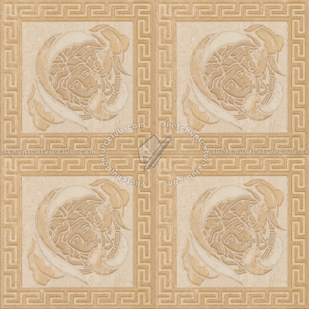 Textures   -   ARCHITECTURE   -   TILES INTERIOR   -   Ornate tiles   -   Ancient Rome  - Ancient rome floor tile texture seamless 16405 (seamless)