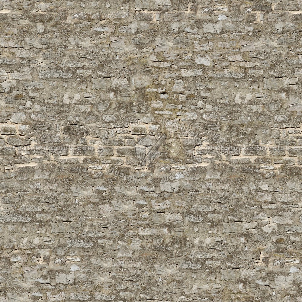Textures   -   ARCHITECTURE   -   STONES WALLS   -   Damaged walls  - Damaged wall stone texture seamless 08276 (seamless)