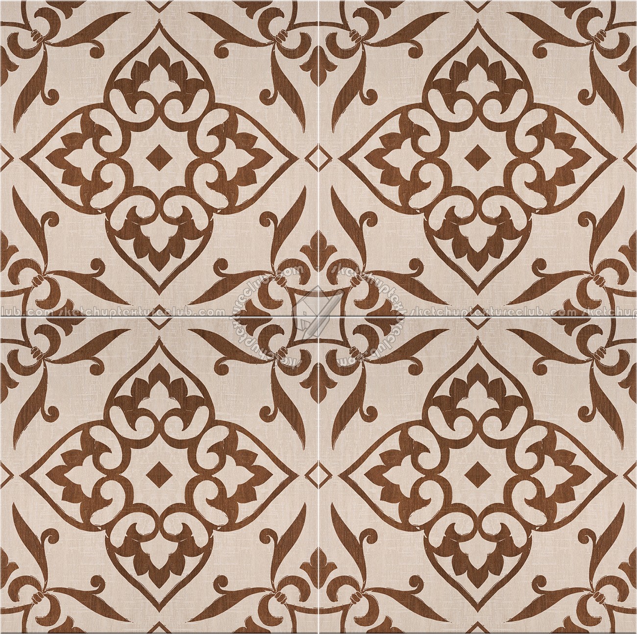 Textures - ARCHITECTURE - TILES INTERIOR - Ceramic Wood - Wood and ceramic tile texture seamless 16850 (seamless)