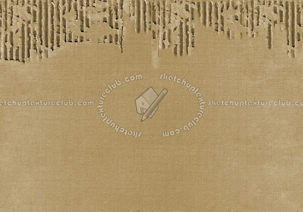 Textures - MATERIALS - CARDBOARD - Corrugated cardboard texture seamless 09544 (seamless)