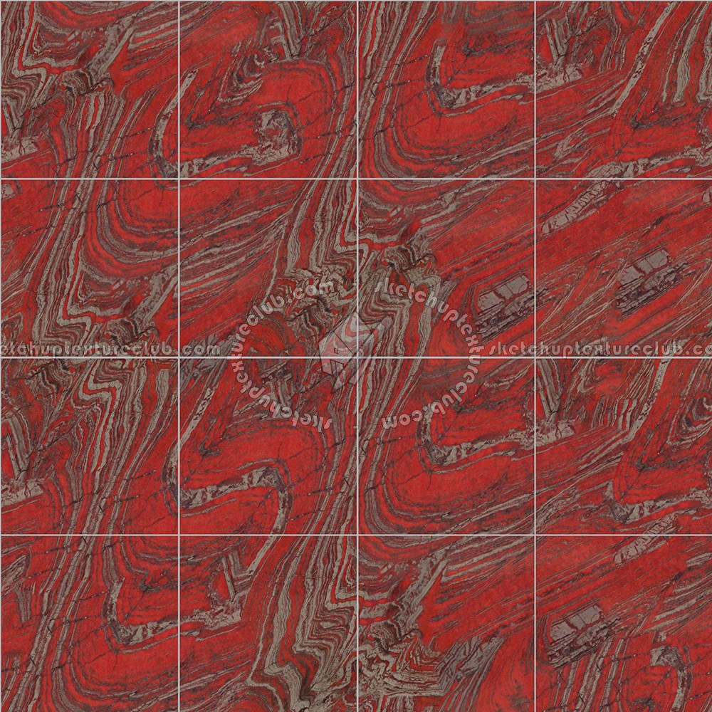 Textures - ARCHITECTURE - TILES INTERIOR - Marble tiles - Red - Iron red marble floor tile texture seamless 14625 (seamless)