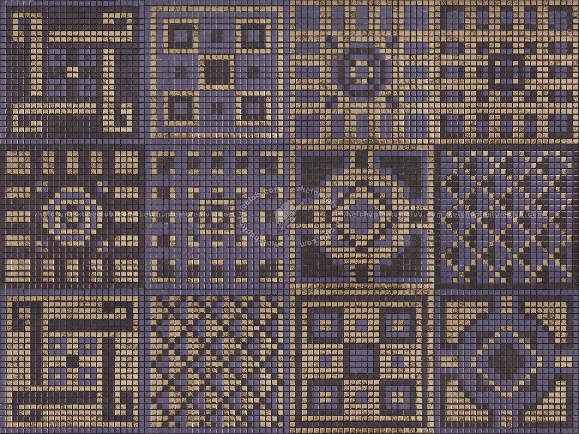 Textures   -   ARCHITECTURE   -   TILES INTERIOR   -   Mosaico   -   Classic format   -   Patterned  - Mosaico cm90x120 patterned tiles texture seamless 15068 (seamless)