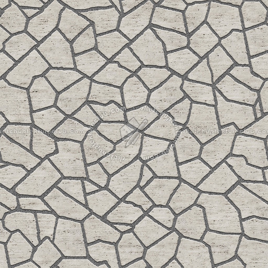 Textures   -   ARCHITECTURE   -   PAVING OUTDOOR   -   Flagstone  - Roman travertine paving flagstone texture seamless 05907 (seamless)