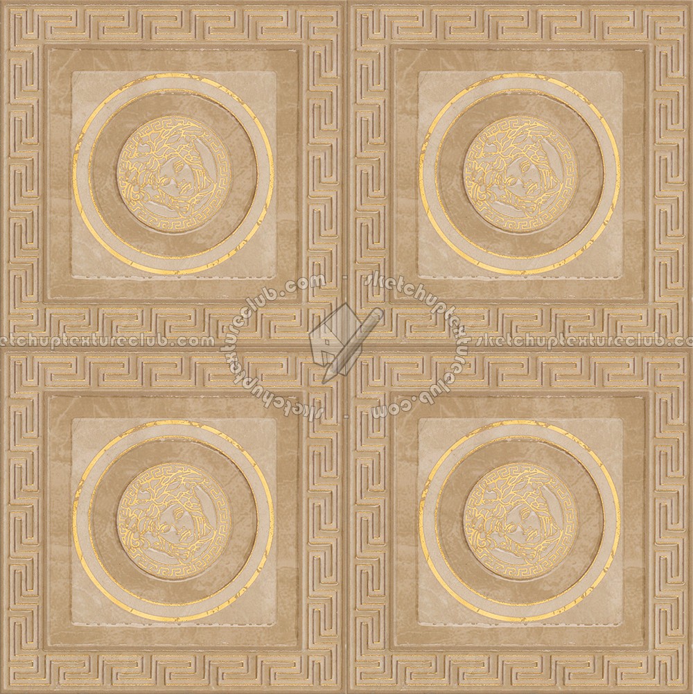Textures   -   ARCHITECTURE   -   TILES INTERIOR   -   Ornate tiles   -   Ancient Rome  - Ancient rome floor tile texture seamless 16407 (seamless)