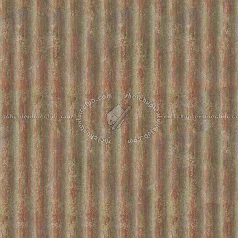 Textures - ARCHITECTURE - ROOFINGS - Metal roofs - Dirty metal rufing texture seamless 03633 (seamless)