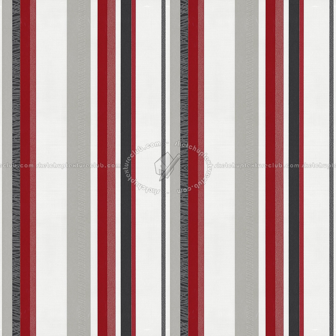 Textures - MATERIALS - WALLPAPER - Striped - Red - Gray red striped wallpaper texture seamless 11917 (seamless)