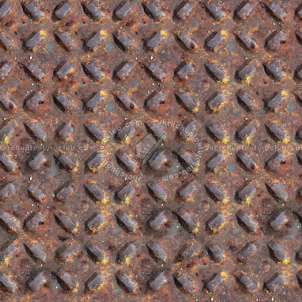 Textures - MATERIALS - METALS - Plates - Iron rusty dirty metal plate texture seamless 10616 (seamless)