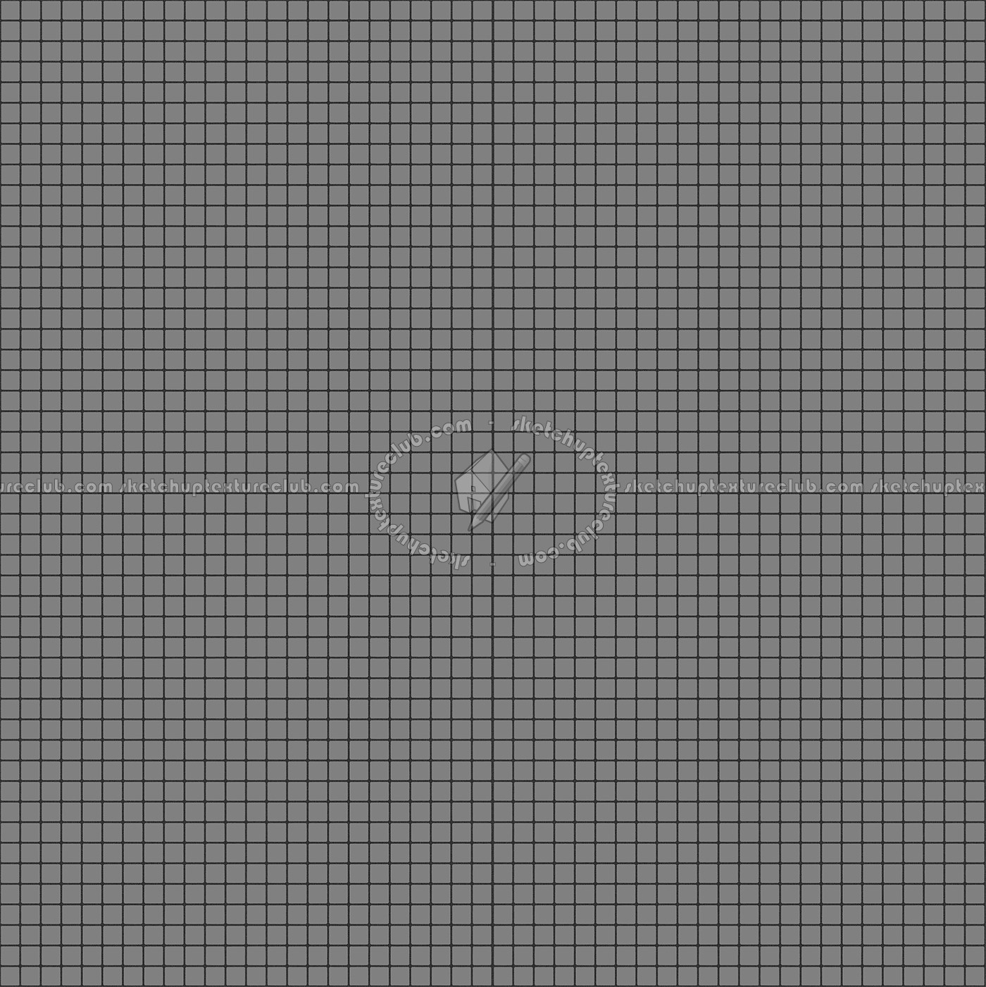 Textures - ARCHITECTURE - TILES INTERIOR - Mosaico - Classic format - Patterned - Mosaico patterned tiles texture seamless 15069 - Bump