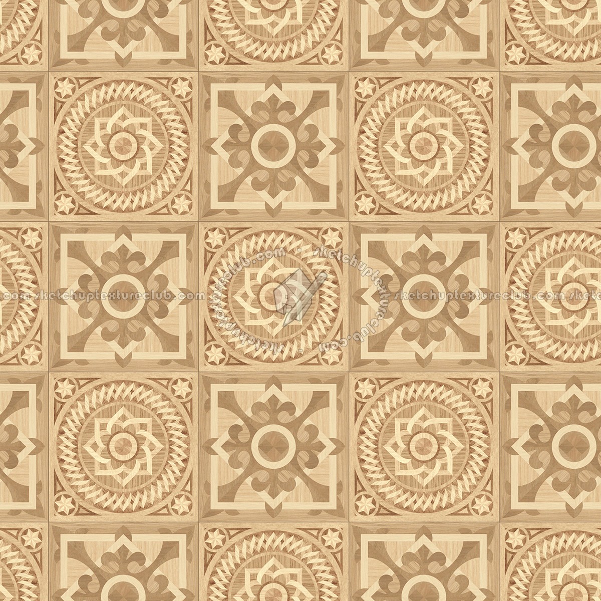 Textures   -   ARCHITECTURE   -   WOOD FLOORS   -   Geometric pattern  - Parquet geometric pattern texture seamless 04765 (seamless)