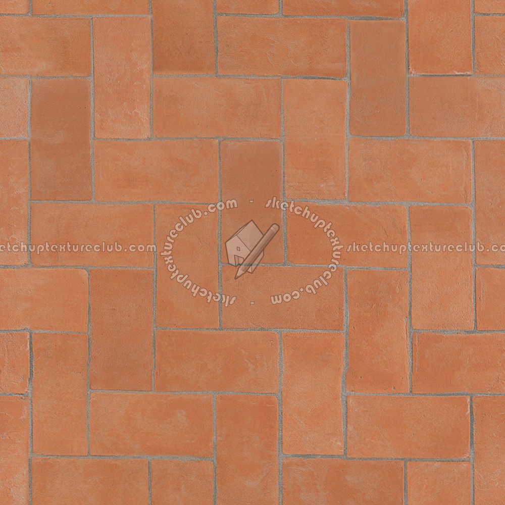 Textures   -   ARCHITECTURE   -   TILES INTERIOR   -   Terracotta tiles  - Terracotta handmade tiles texture seamless 16052 (seamless)