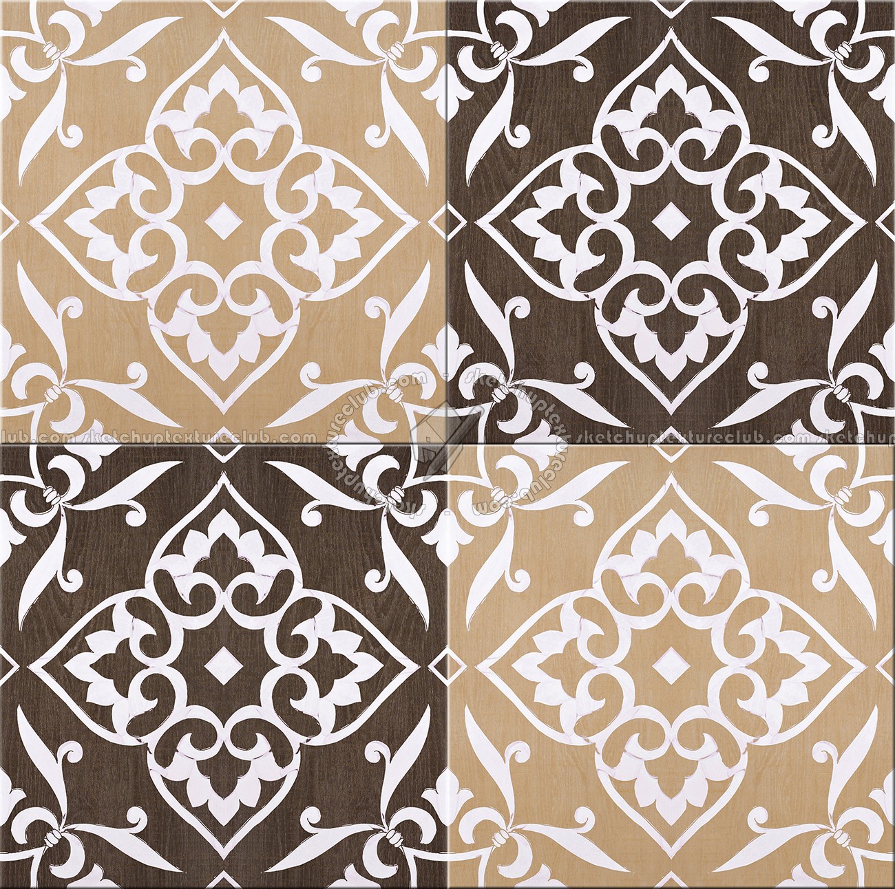 Textures   -   ARCHITECTURE   -   TILES INTERIOR   -   Ceramic Wood  - Wood and ceramic tile texture seamless 16852 (seamless)