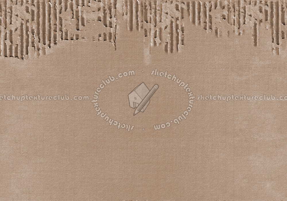 Textures - MATERIALS - CARDBOARD - Corrugated cardboard texture seamless 09546 (seamless)